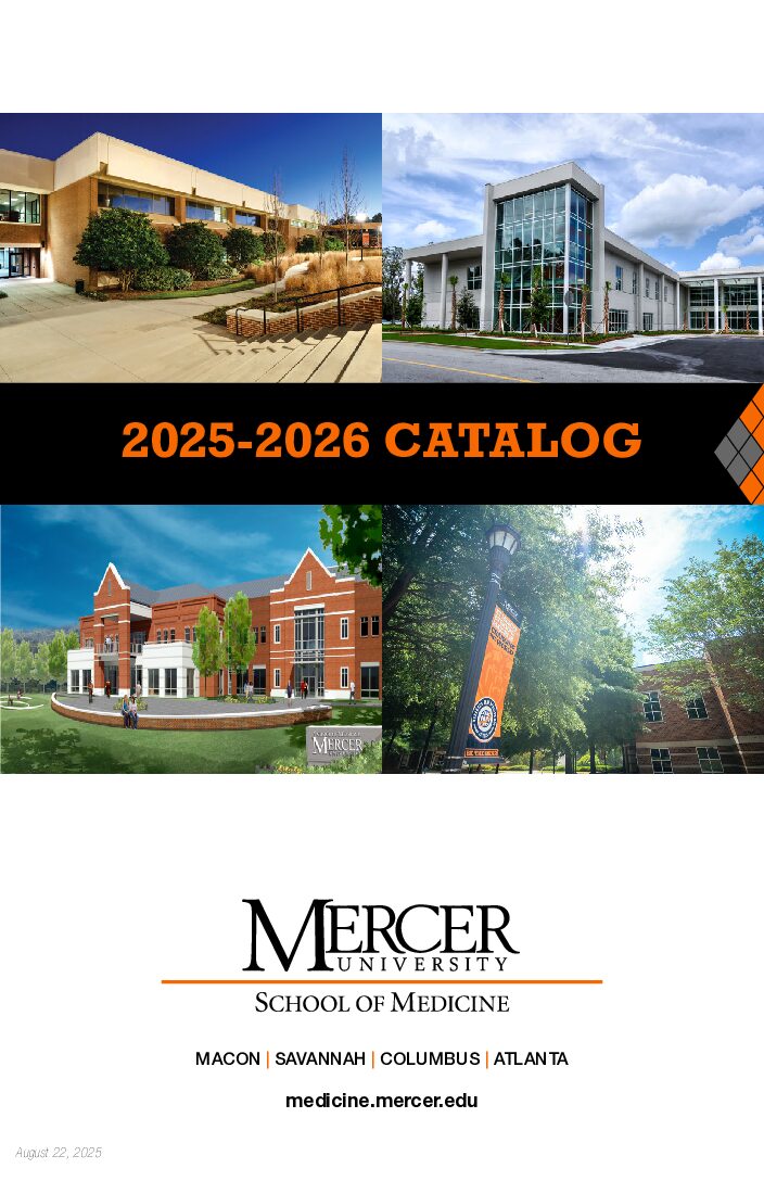 Registrar’s Office Mercer School of Medicine