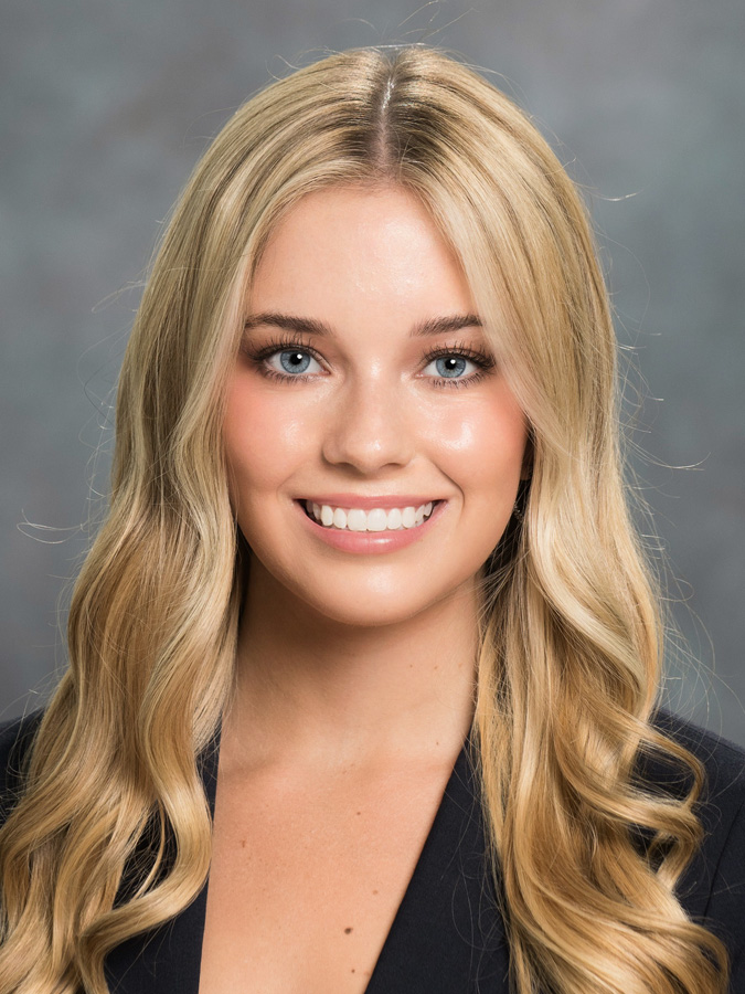 Headshot of Caitlann Belflower, Mercer medical student