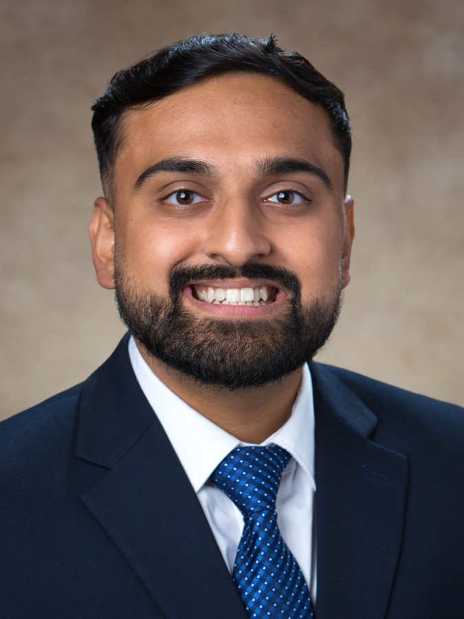 Headshot of Het Patel, Mercer medical student